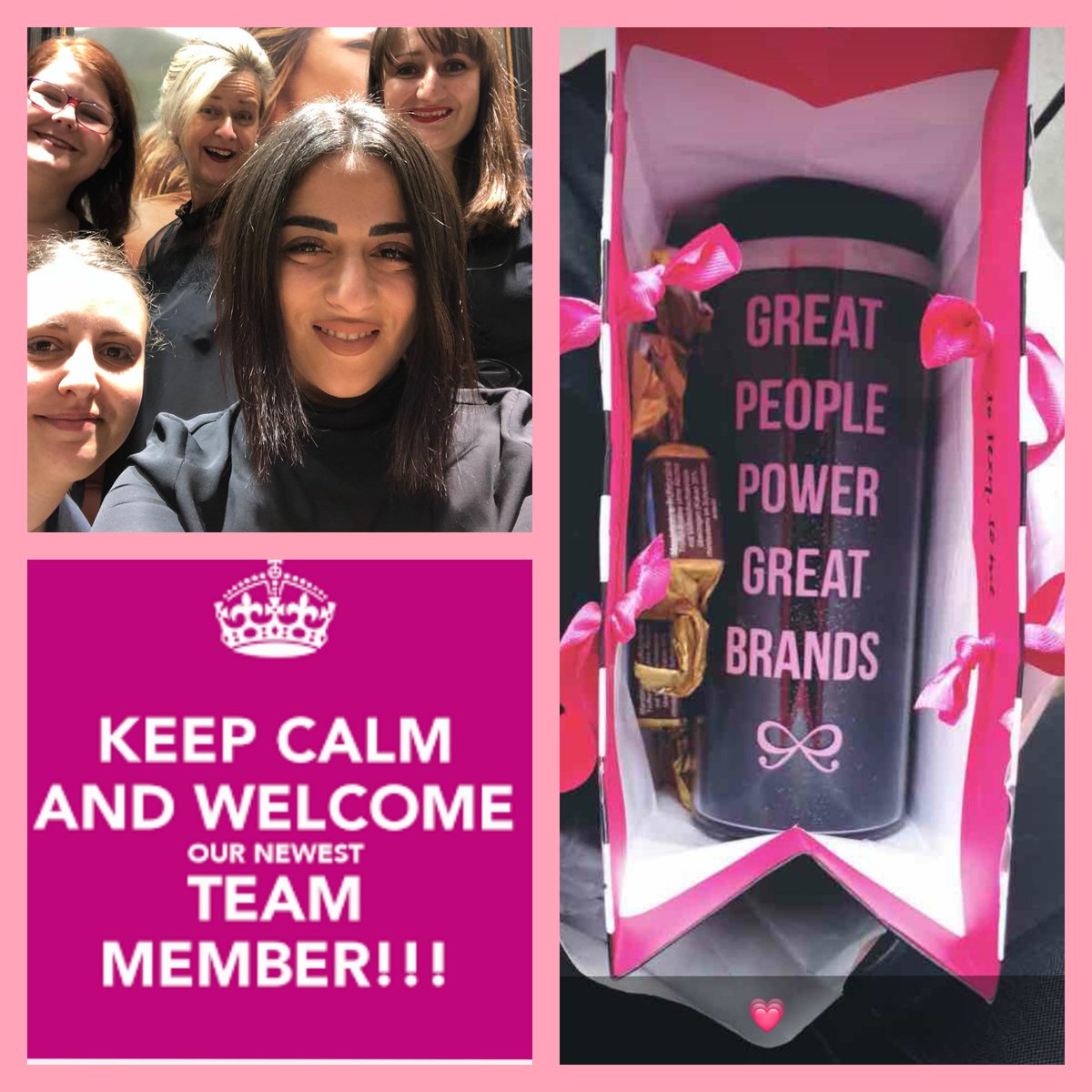 Two great weeks of introduction with our new #hunkemoller #shero Maria🎀she is now ready to rock with <a href="/sahra_zekiri/">Sahra Zekiri</a> and her team💪