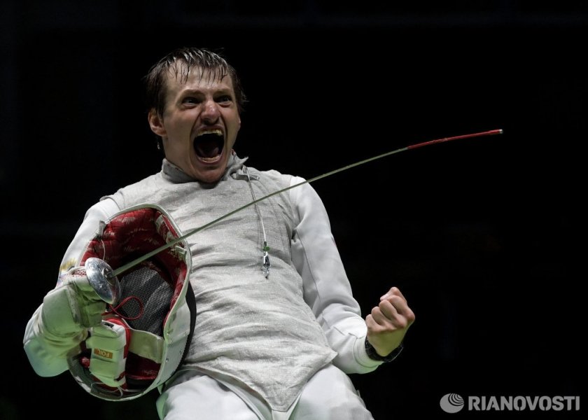 чемпионы по фехтованию