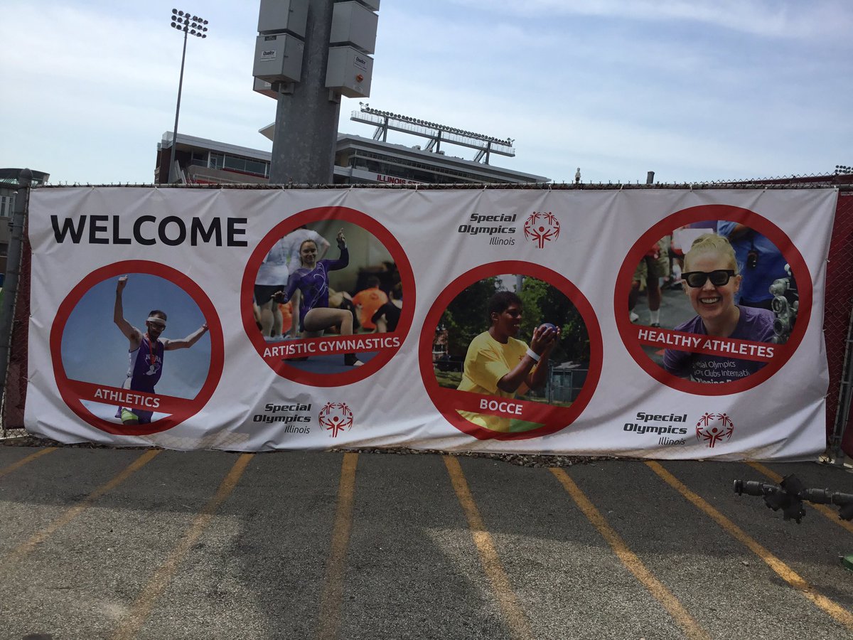 Ms_LanH's tweet photo. IL Special Olympics 50 anniversary #SOlimitless https://t.co/OZVILPqbKu