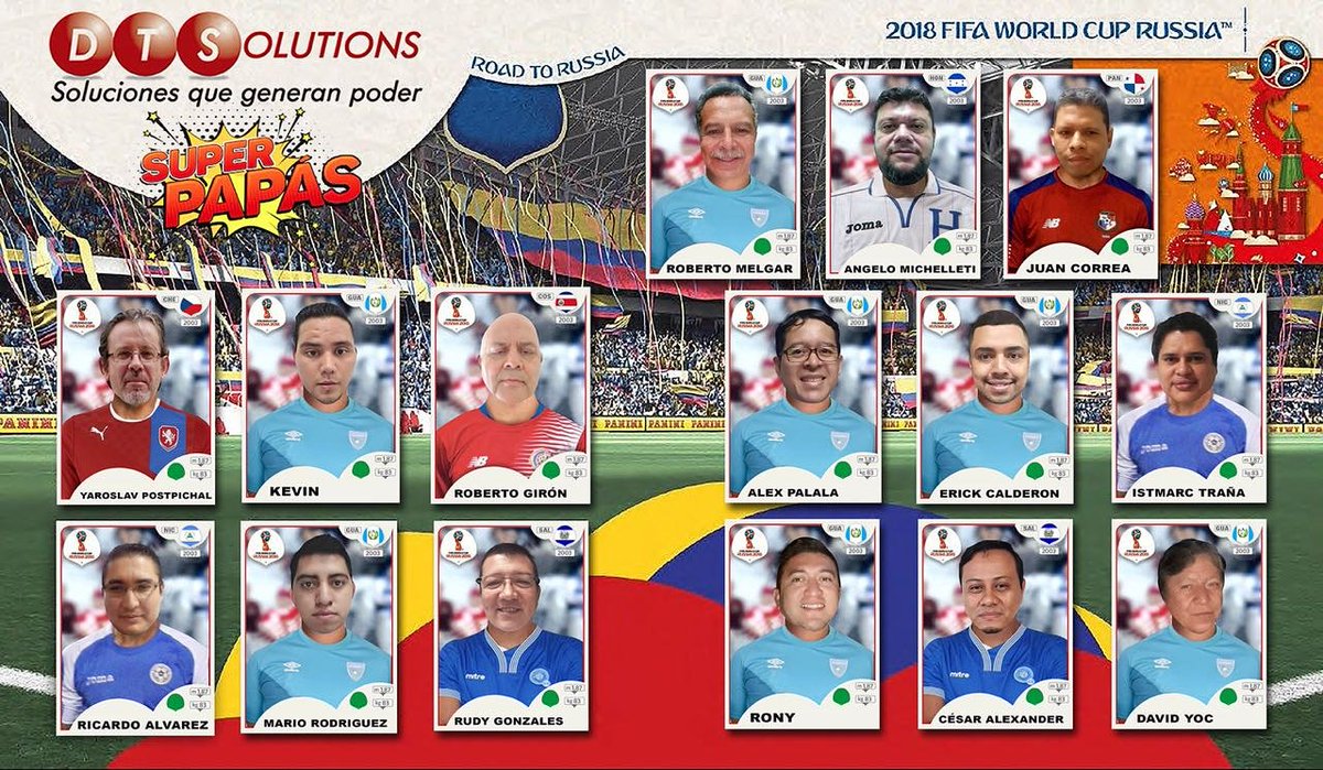 LyndaLuna06's tweet image. #DTSolutions Equipo Mundialista #FelicidadesPapá