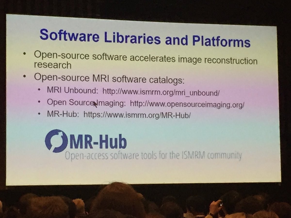 garyhuizhang's tweet photo. Open reproducible science gaining increased momentum in the MR reconstruction world #ISMRM18 #ParisMR18 https://t.co/nAZl9Ax82p