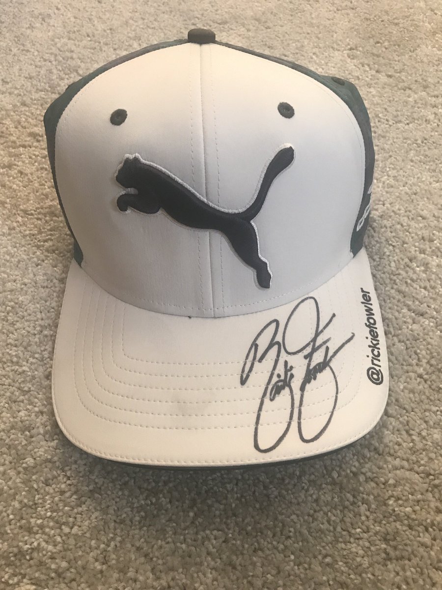 Signed <a href="/RickieFowler/">Rickie Fowler</a> Cap thank you <a href="/cobragolf/">COBRA Golf</a> <a href="/PUMAGolf/">PUMA Golf</a> will be in the auction for <a href="/blfgolfday/">Bradley Lowery Golf Day</a> for <a href="/Bradleysfight/">Bradley Lowery Foundation</a>