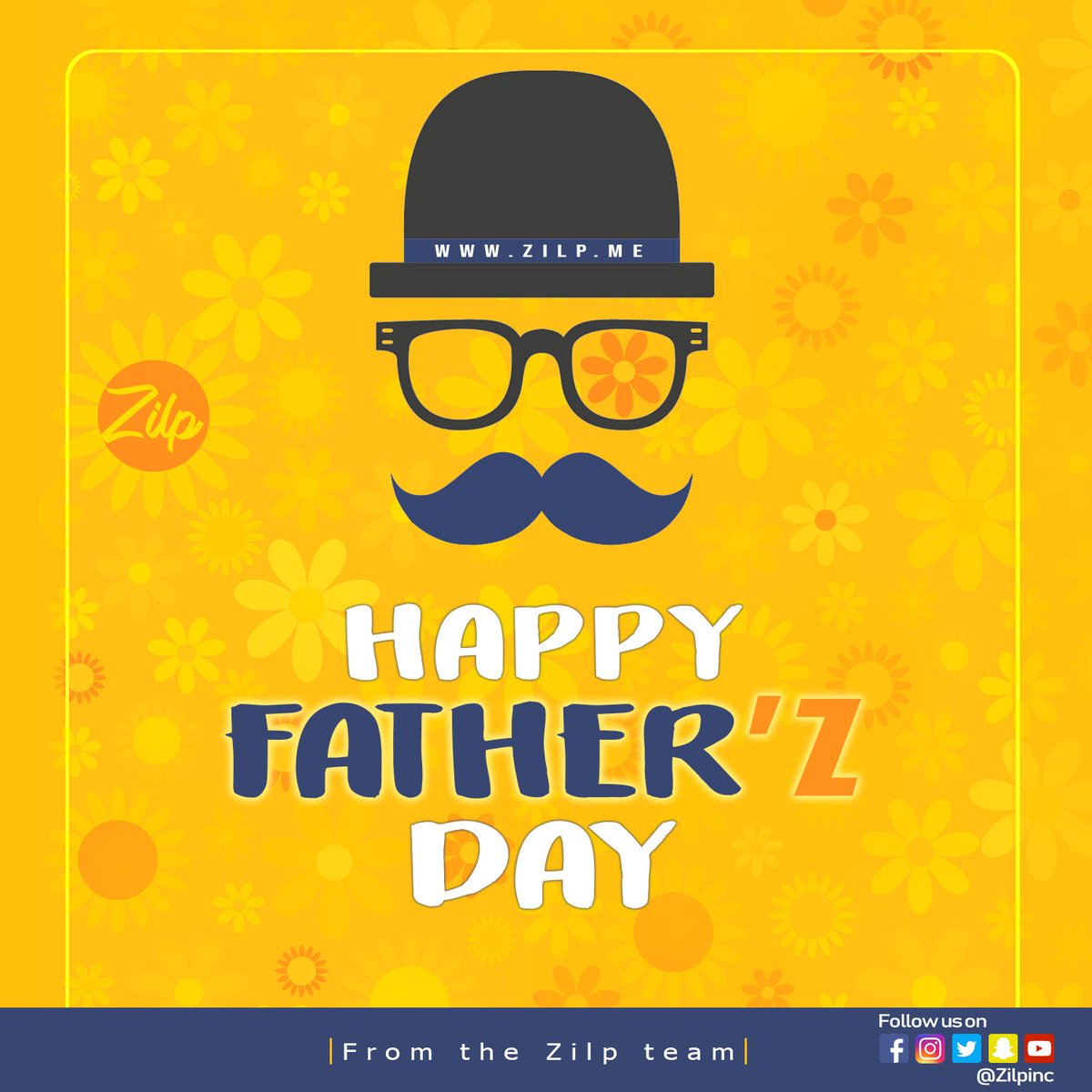 ZilpInc's tweet photo. Happy Father’z Day!

#Zilp #ZilpApp #ZilpIt #ZilpMe #ZilpWorldwide #ConnectWithZilp #FathersDay #HappyFathersDay #Download #iOS #Android #AppStore #GooglePlay #MobileApp #App #Sunday #SundayFunday #SundayVibes https://t.co/vZ9zmf3O3f
