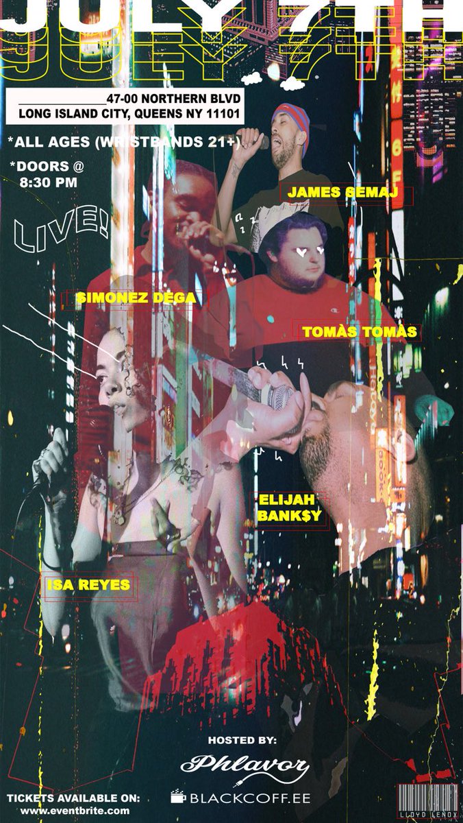 james___semajj's tweet photo. Skip a meal buy some tix and pull up!! https://t.co/WjMHnIWqw1