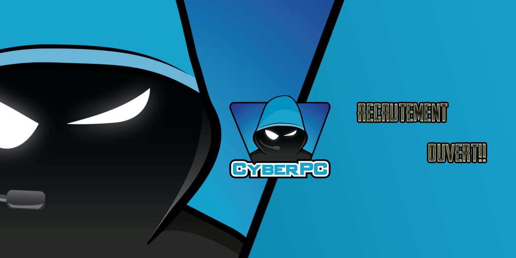 TeamCyberPC's tweet image. ▶La structure @TeamCyberPC recrute actuellement des joueurs et équipes motivées à représenter les couleurs de notre équipe.
▶Nous recherchons particulièrement : Realm Royale, Overwatch, Hearthstone, Call of Duty, fortnite, Starcraft 2, World of Warcraft.
 yuden@cyberpc fr