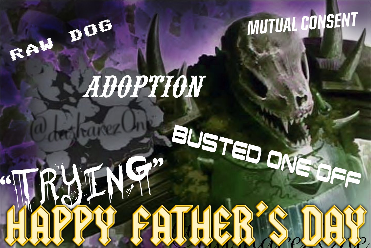 HAPPY FATHER’S DAY FROM https://t.co/Qtp3PuUD