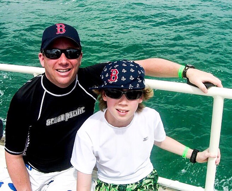 NotTooSharp's tweet image. #SundayBrunch with young Brunch and his dad. Happy Father's Day to all the dads out there!