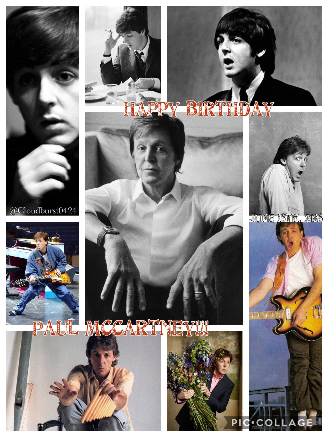   Happy birthday, Sir J.Paul McCartney!!!
We ll be cheering you!!!        