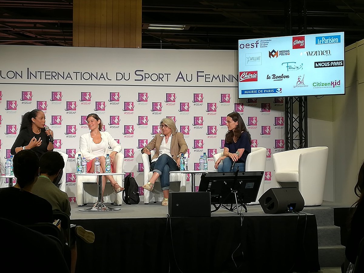 Et pourquoi cette conférence n'a pas duré toute la nuit ?? Tellement instructive, on apprend beaucoup choses quand <a href="/bbarbusse/">Béatrice Barbusse</a>, <a href="/christine_kelly/">Christine KELLY</a> et <a href="/MarineCHAL/">Marine CHALAYE</a> interviennent pour la présence des femmes dans le sport !! 👏👏👏 Conférence présentée par  <a href="/G_Millon1982/">Gaëlle Millon 💙💛</a> 😊 <a href="/SISAF2018/">SISAF</a>