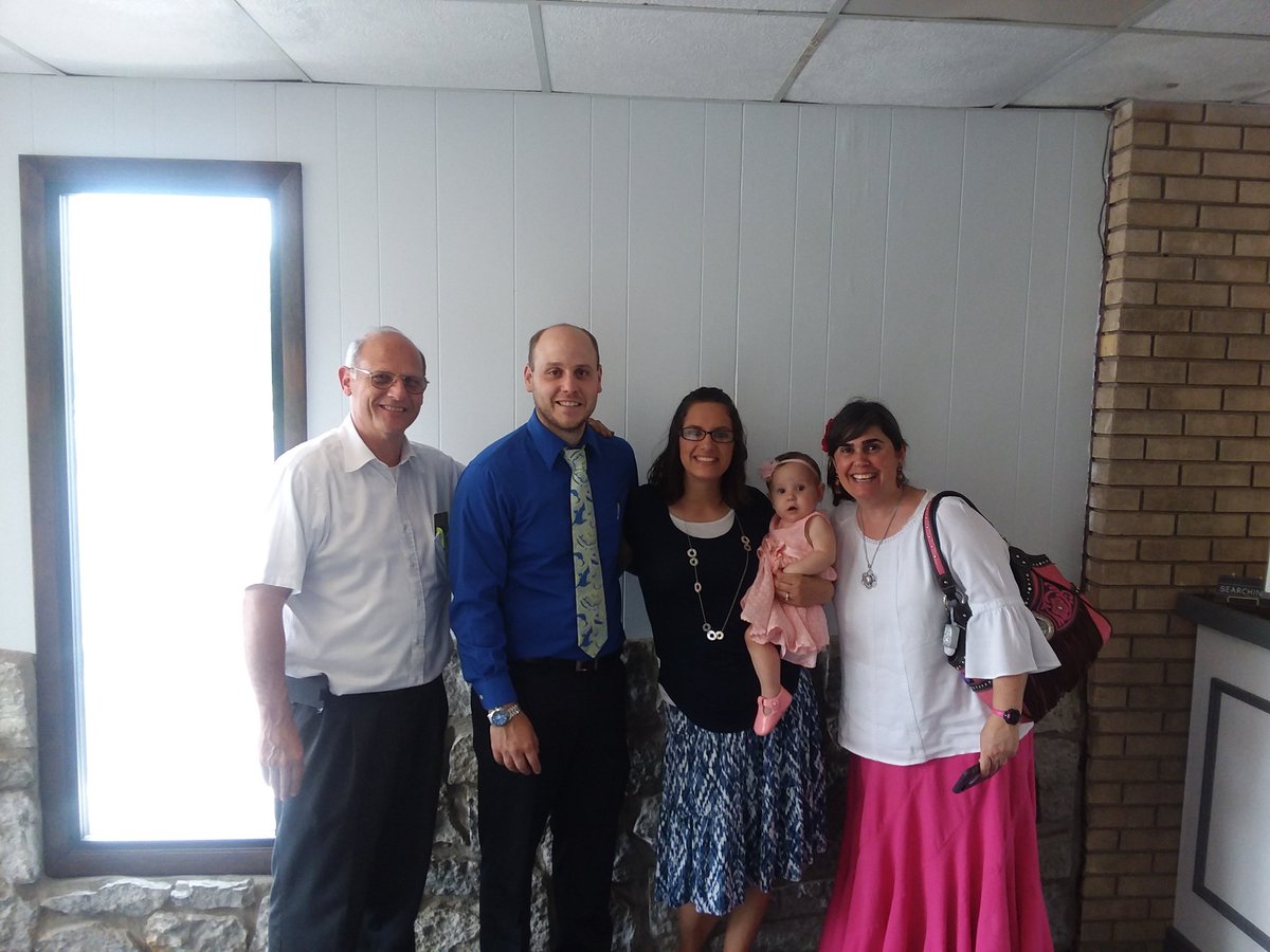 It was great having our missionary to Mexico (Rey Villarreal) and his wife with us this morning!