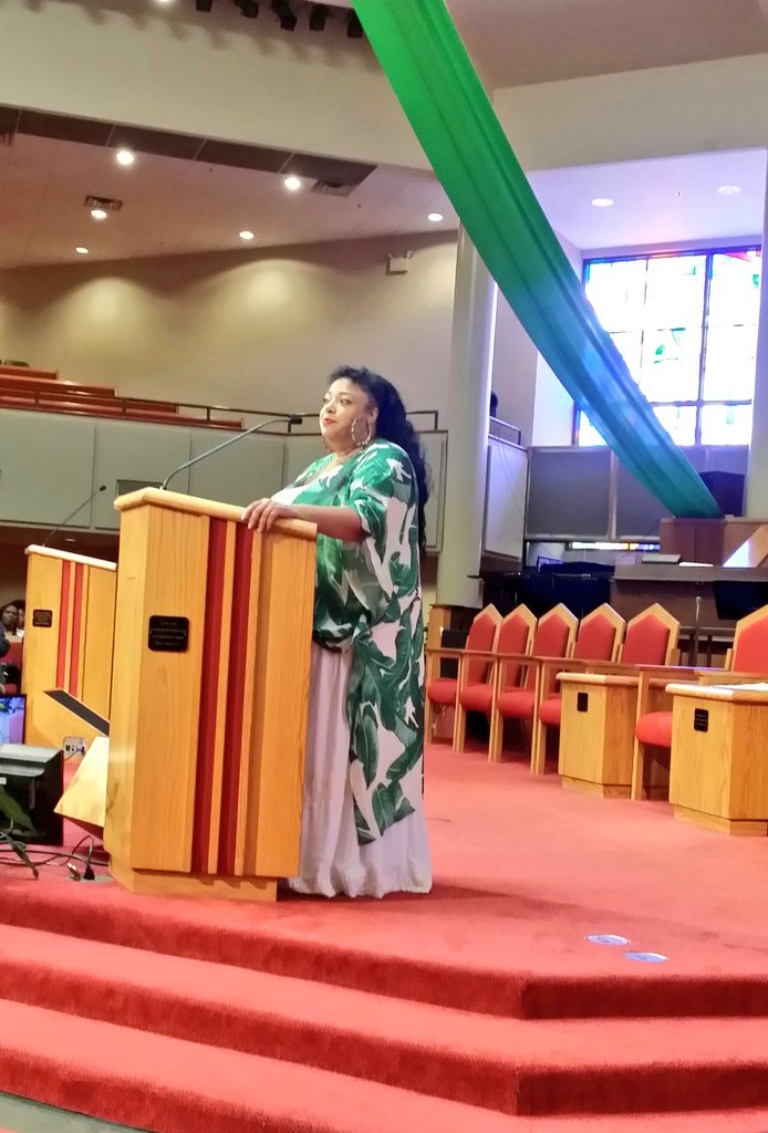 aaanmarkaz's tweet photo. Our friend, the wonderful Aislinn Pulley (@solbutterfly) of @BLMChi, bringing down the house by declaring that the Democrats in Chicago are just as guilty of oppressing Black people as any Republicans. @NAARPR
#PeoplePowerWeekend #CPACNow https://t.co/RPGNfXtE8I