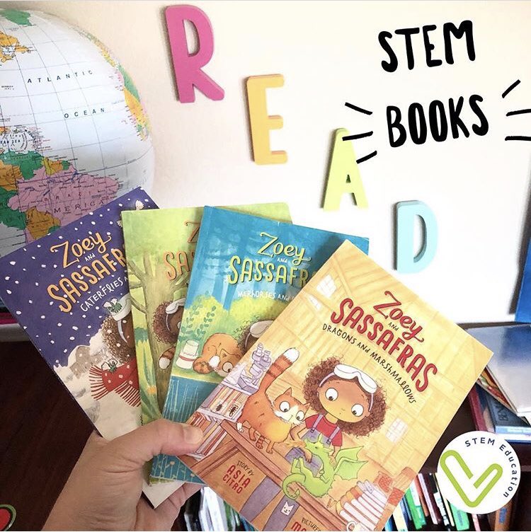 VivifySTEM's tweet photo. We love this series! What are your favorite #STEM books? https://t.co/DV5hYlN1Ap