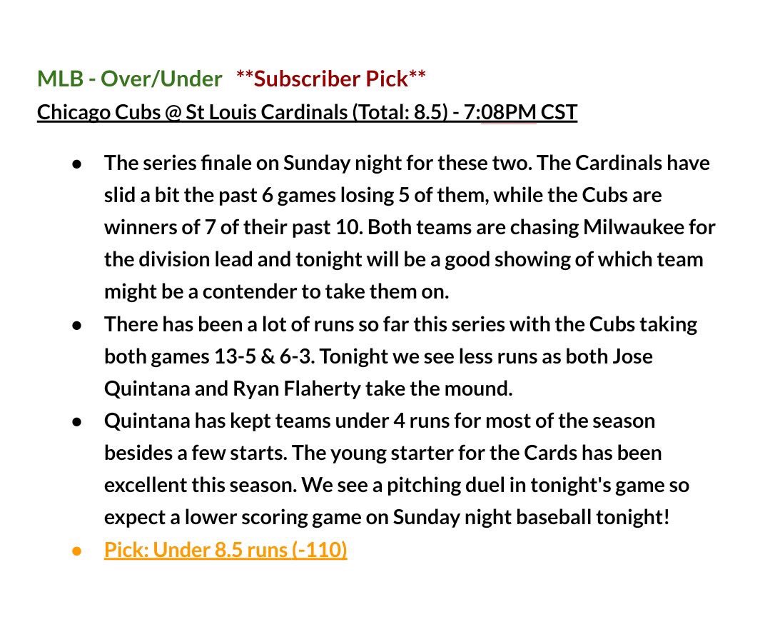 Bet_Serious's tweet photo. A #FreePick to end your weekend ⚾️ https://t.co/sSZZ90Adw0