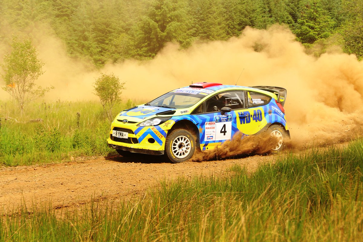 andrew_herny's tweet photo. @petchyrally & Michael Wilkinson @BTRDARally @CarlisleStages run was cut short after a trip off the road in thundery conditions in Kershope forest, which couldn't contrast more with the earlier stages! @MSportLtd @OriginalWD40_UK @sgpmotorsport @sgpetch #FiestaWRC #8YMA https://t.co/MAqCbFUdYn
