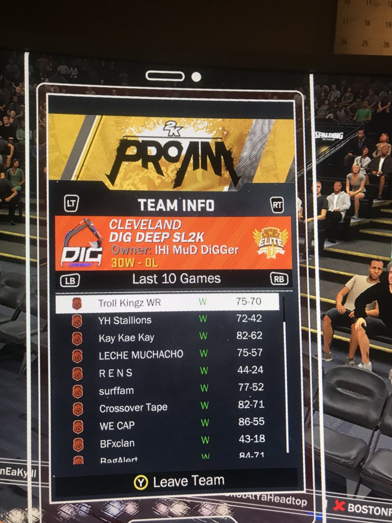 DigDeepEsports's tweet photo. Game 30 ran in to a elite 4 WR team and won a close battle advancing to 30-0 @SL2K_Stats @SL2KProAm #Digdeep https://t.co/XrfechxofZ