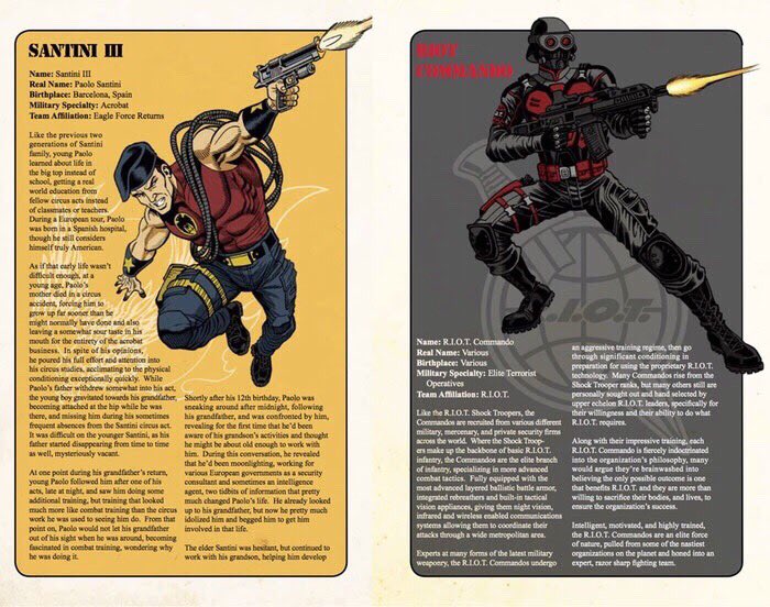 _CIAD_'s tweet photo. Incoming Transmission: The Official Eagle Force Handbook: Volume 101 In-Progress Pages Revealed
@FreshMonkeyFic @DrawnWordCards #EagleForceReturns I #FreshMonkeyFiction #TheDrawnWord #EagleForce #Handbook #Volume101 #Kickstarter #SurveillancePort
https://t.co/sWygzPBGIj https://t.co/od5d0KRMZR