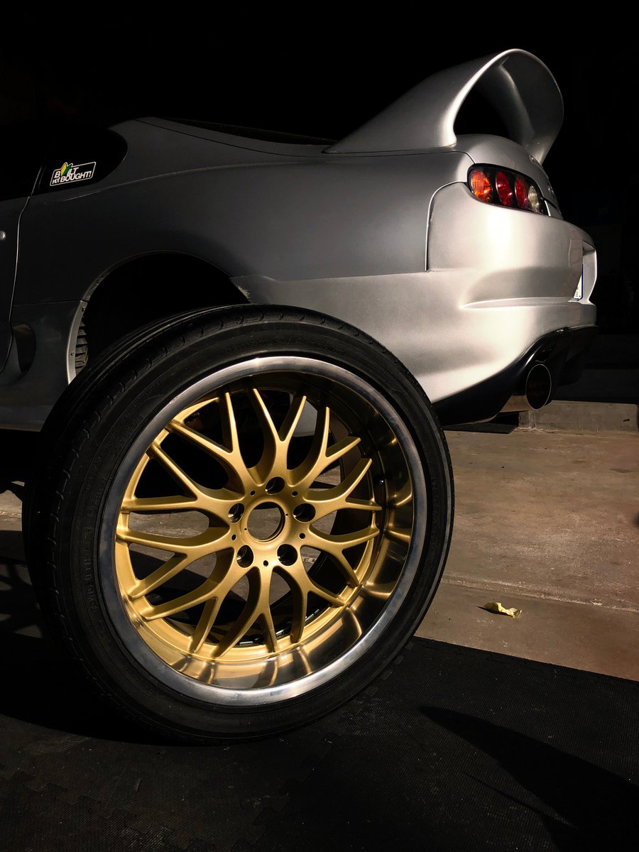 curtis_designs's tweet photo. Supra wheel respray update! #isthatasupra #toyota #supra #toyotasupra #supramkiv #customwheels #wheelmod #paintedwheels #carmod #cardiy https://t.co/NGEYeXdgwt