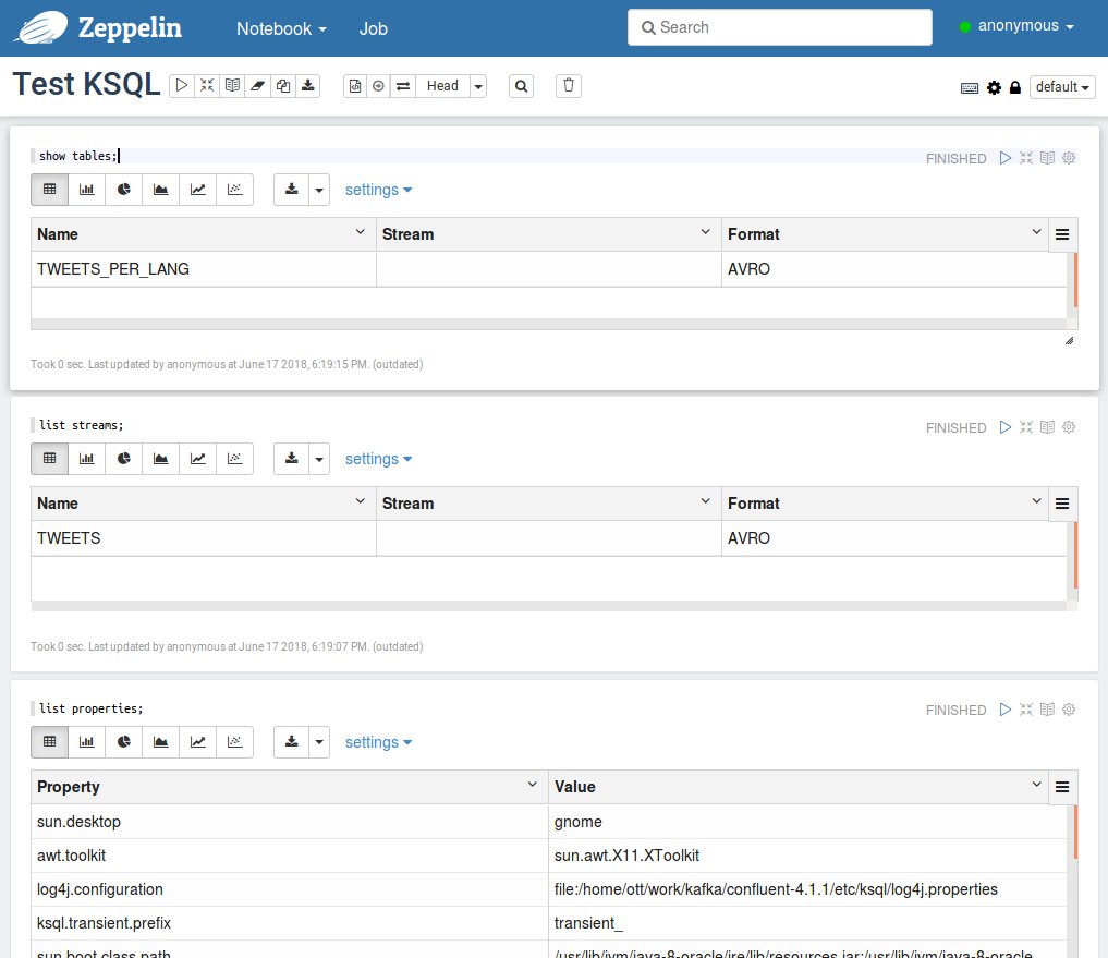 alexott_en's tweet image. Playing with KSQL, started to hack very primitive KSQL interpreter for @ApacheZeppelin. Hope to have more time to make it really working, without adhoc code...

#ksql #kafka