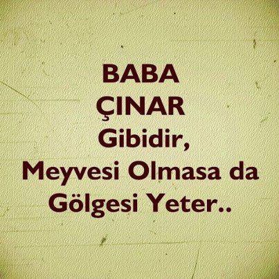 #BabalarGünü nüz kutlu olsun.