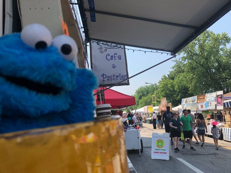 cookieswflavor's tweet photo. Day 2 of the #custerfair in #Evanston c'mon out n enjoy #food #arts #music #familyfun https://t.co/J5iReFBzeA