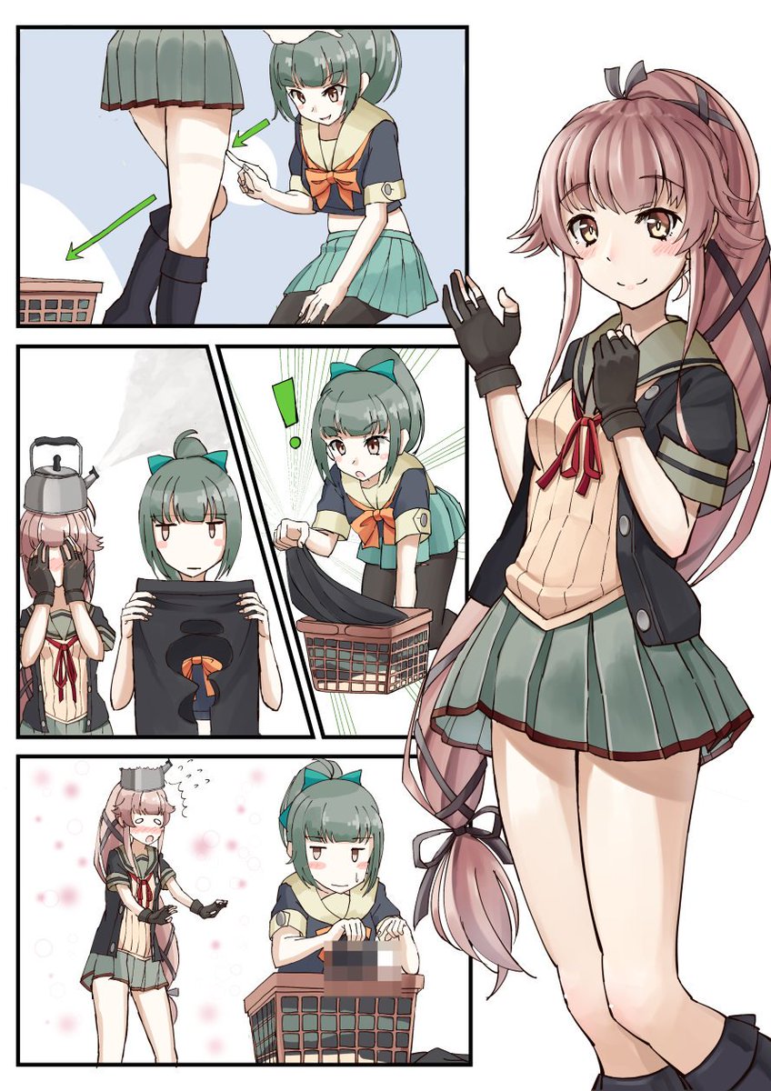 艦これ 由良 夕張 艦これ マユラの漫画