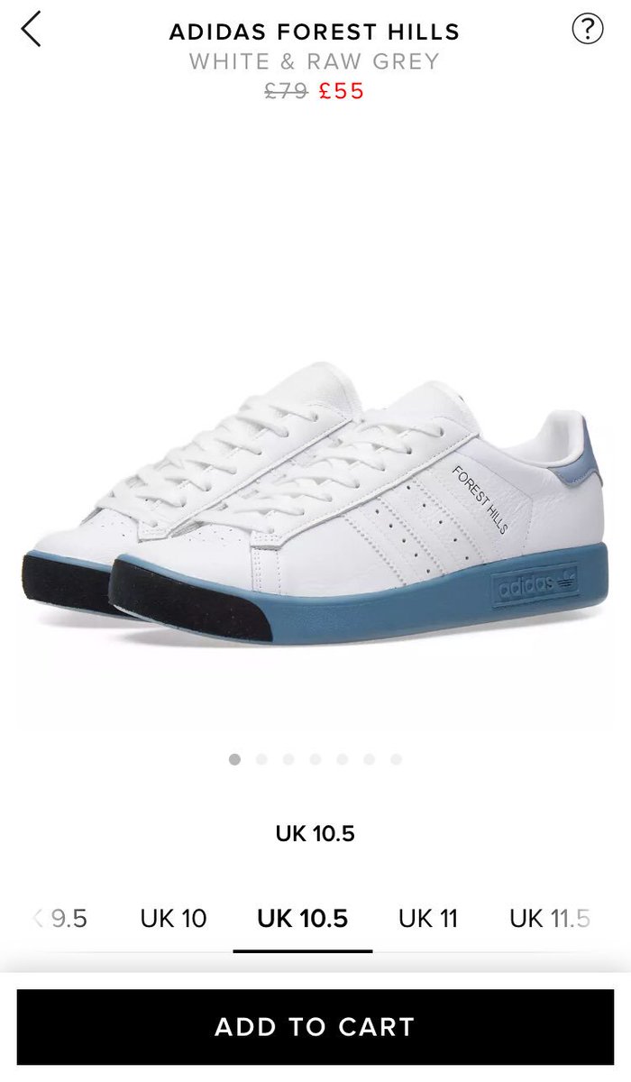 adidas forest hills white grey