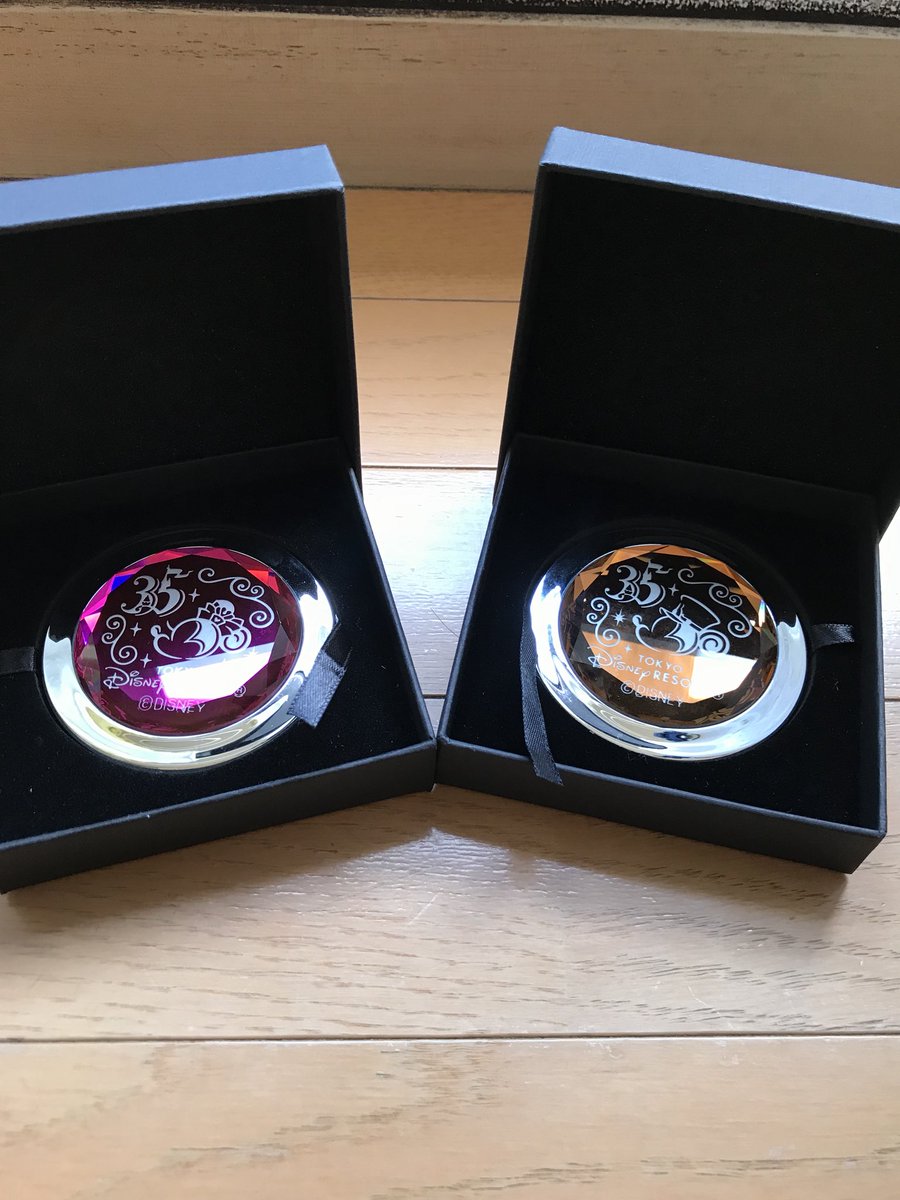 Ami Sur Twitter 35周年コンパクトミラーget 東京ディズニーリゾート 東京ディズニーシー 35周年 アグラバーマーケットプレイス