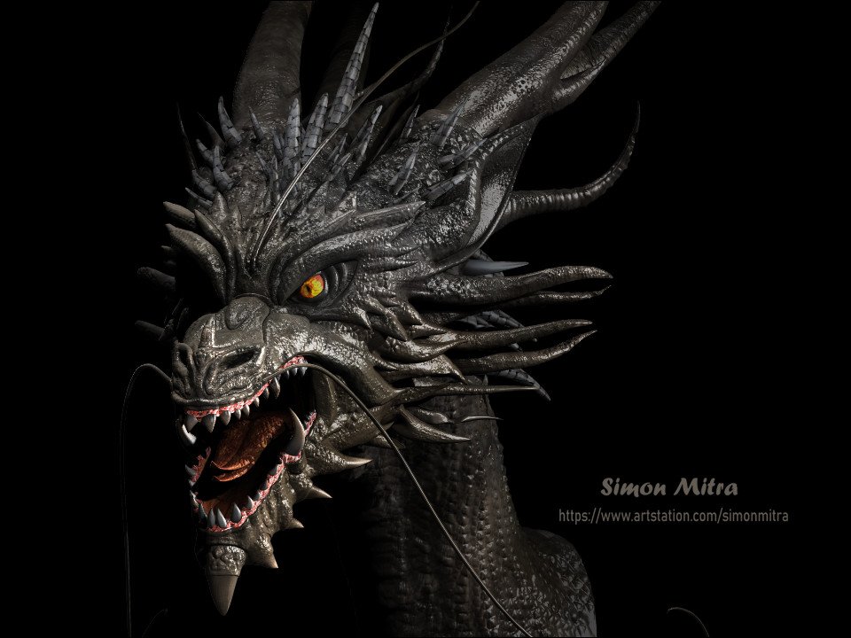 mitra_simon's tweet photo. Dragon Face   Final work 
 https://t.co/5fnzNzGTPI https://t.co/3wvjYWuo7I