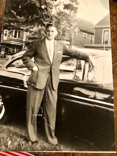 HelloKarma2021's tweet photo. #HappyFathersDay My DAD AND HIS '57 CHEVY LOVE AND MISS YOU DAD. YOU WOULD LOVE OUR PRESIDENT #TRUMP HE IS JUST LIKE YOU #OUTSPOKEN AND #HONEST MISSING YOU SO MUCH KEEP WATCH OVER ME ! XXOO @POTUS @SchifanoRaelene @ABC @WGRZ @WKBW #BUFFALO #BROADWAYMARKET https://t.co/LkyBT3xFpz