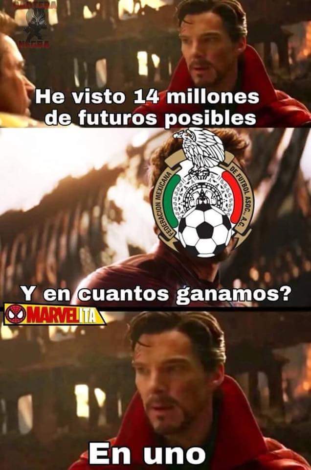 LosForasterosMX's tweet photo. Dr. Strange lo predijo. https://t.co/7TqqrqcuP5