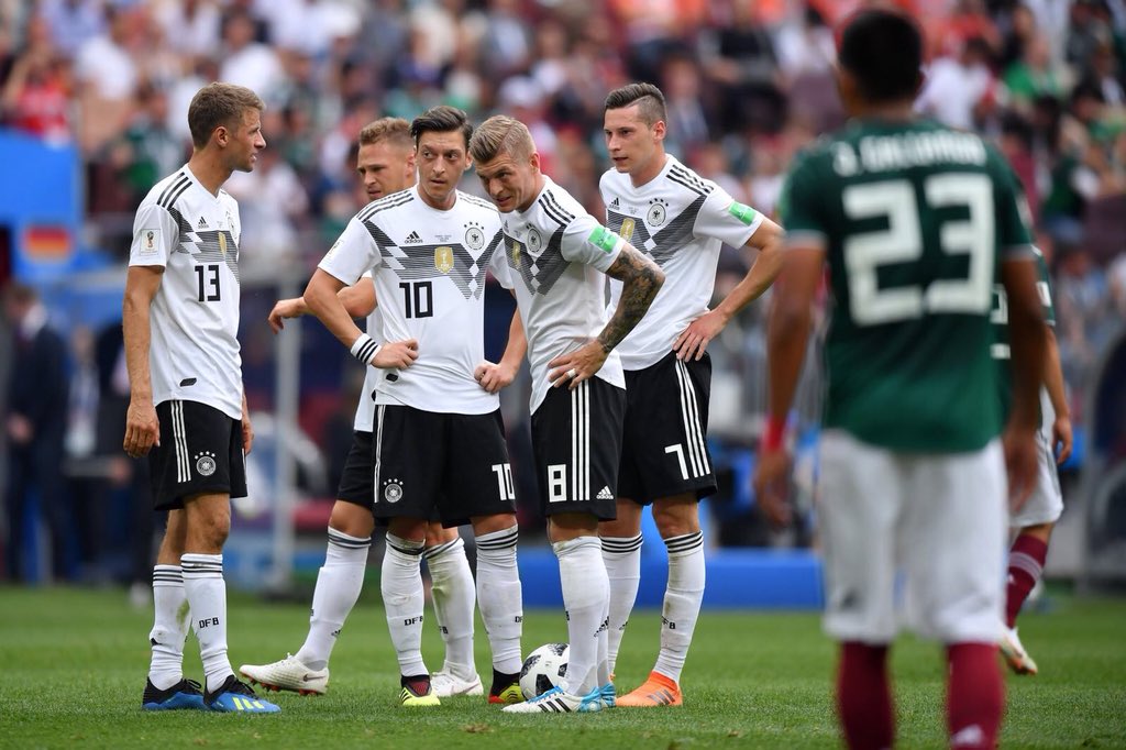 Germany lose their opening match at the #WorldCup⁠⁠ for the first time since 1982