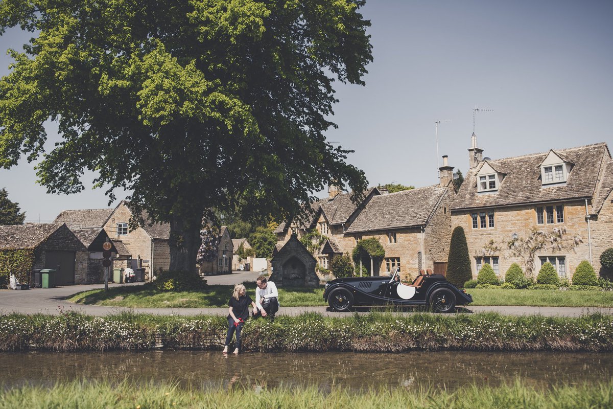morganmotor's tweet photo. A lightweight British sports car, the Cotswolds, and a beautiful Summer weekend, what more could you want? The only problem is deciding who gets to drive! #MorganAdventure #Morgan #MorganCars https://t.co/502gtfWolj