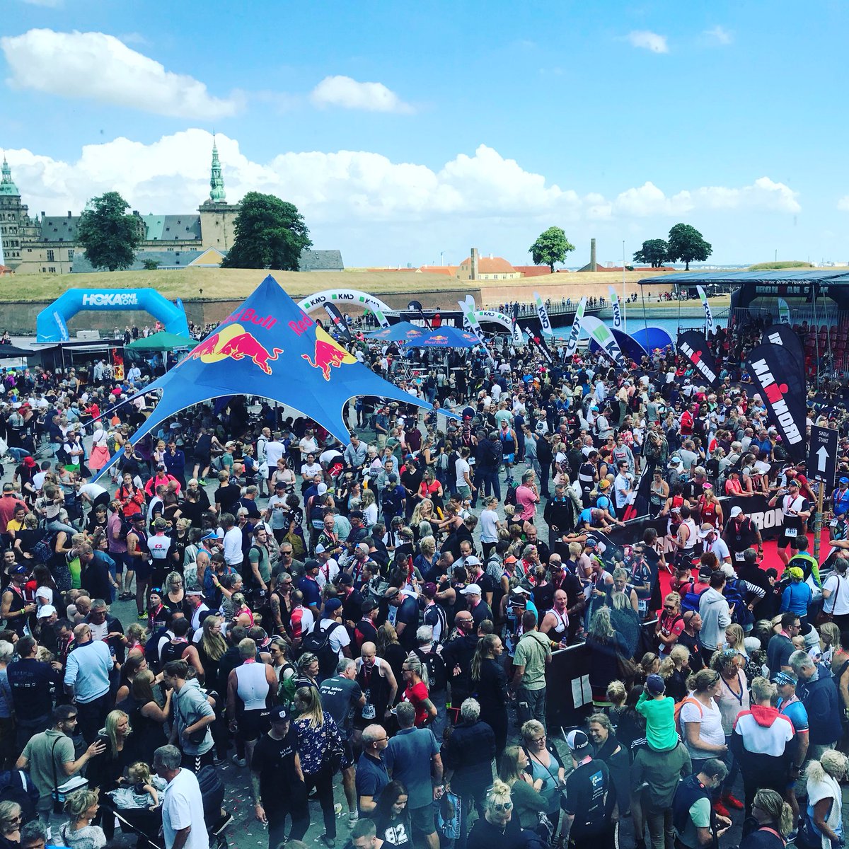 Not your everyday triatlon race #kmdim703euchamps #epic