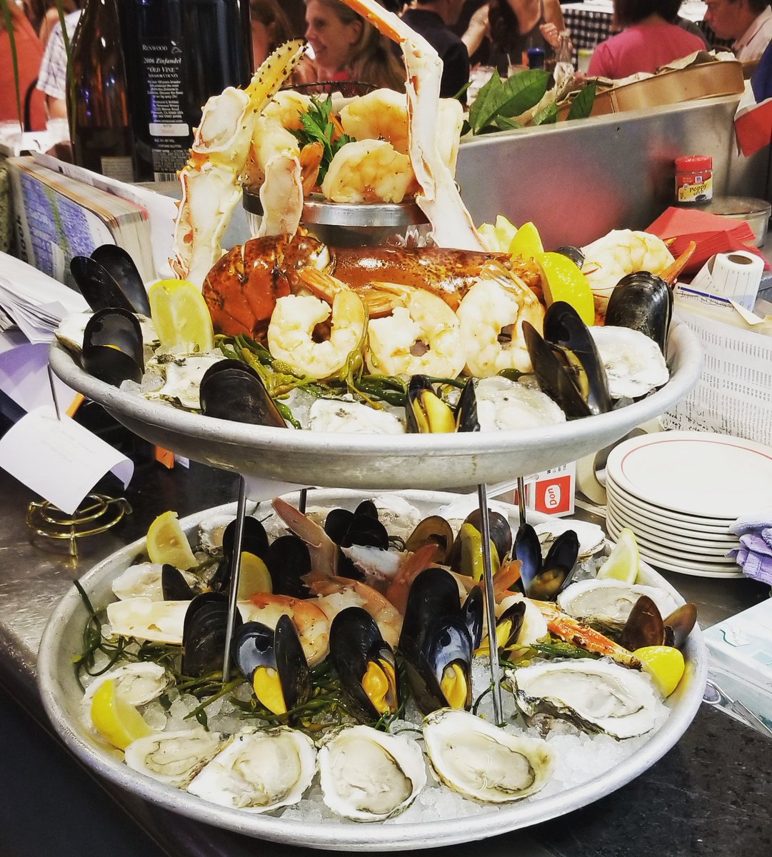 The perfect way to celebrate dad is a Grand Shellfish Tower. Happy Father's Day!