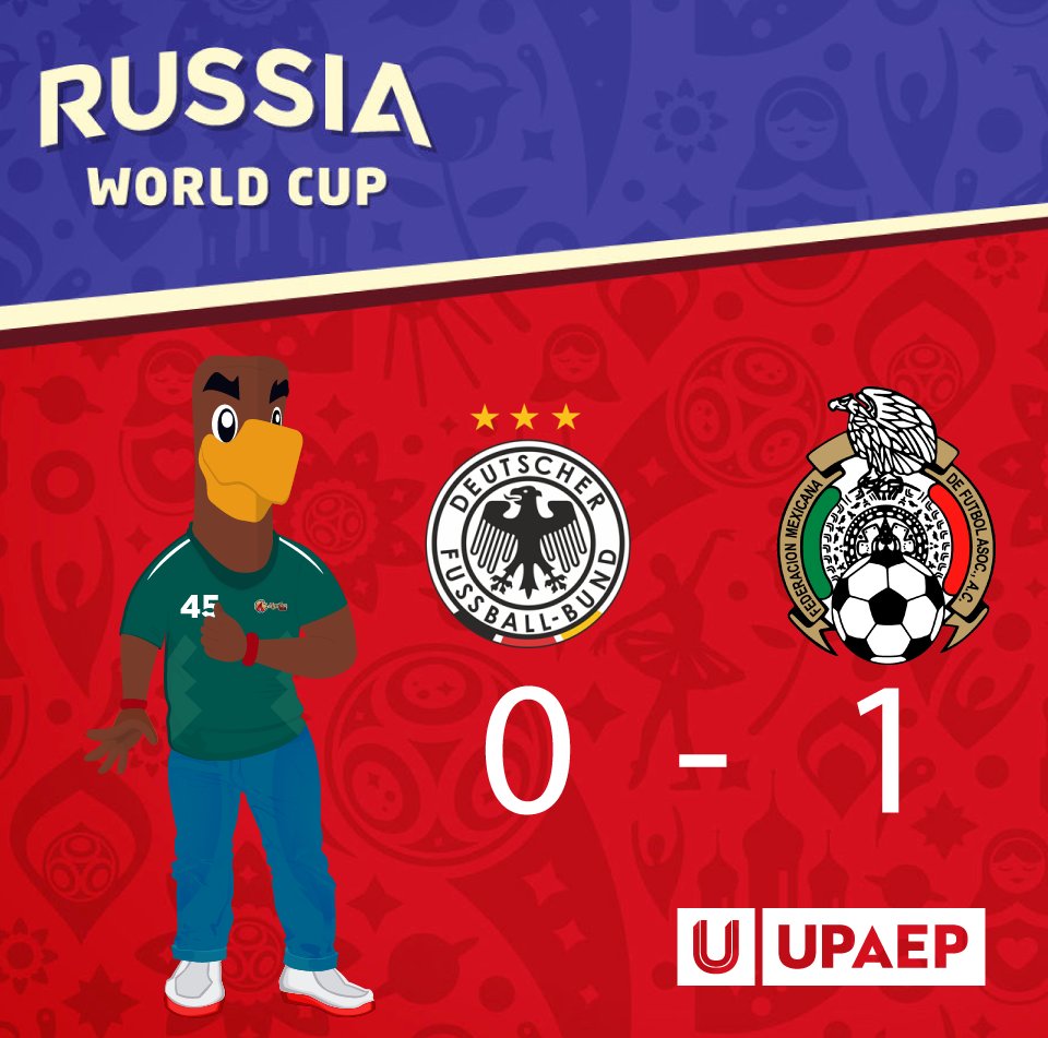 UPAEP's tweet photo. Hoy todos #SomosMéxico felicidades a la @miseleccionmx! #felizdíadelpadre #Russia2018 🇲🇽 https://t.co/AXgKuUggtU
