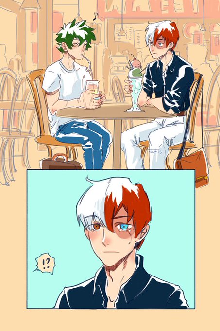 doki doki tododorki strikes again 8) #tododeku #comics #BokuNoHeroAcademia #僕のヒーローアカデミア #todorokishouto #midoriyaizuku #fanart #artistsontwitter 