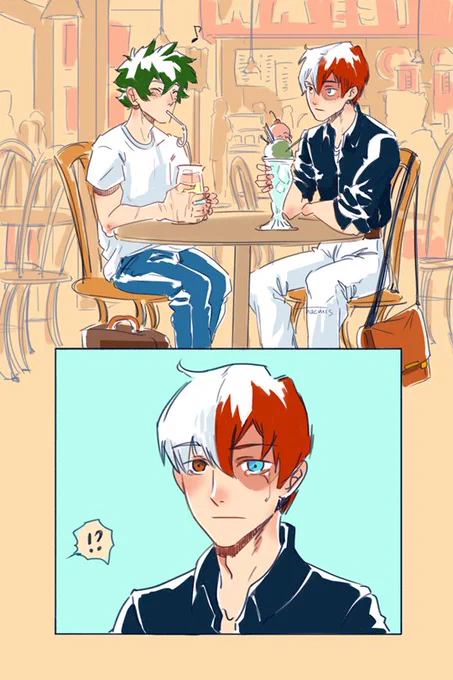 doki doki tododorki strikes again 8) #tododeku #comics #BokuNoHeroAcademia #僕のヒーローアカデミア #todorokishouto #midoriyaizuku #fanart #artistsontwitter 