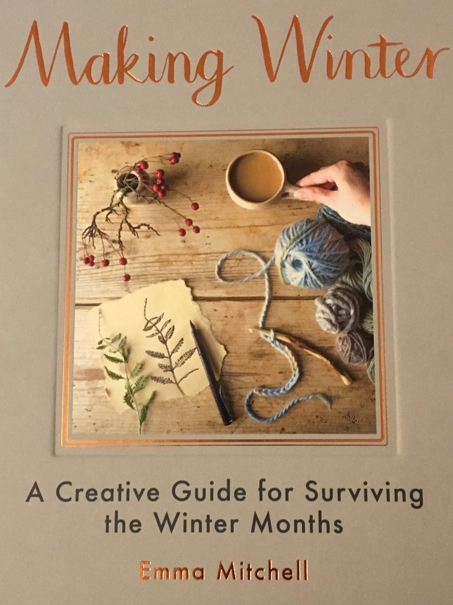 987jude's tweet image. Following yesterday’s wonderful #silverclay workshop with @silverpebble, this afternoon I’ve been reading her beautiful book #MakingWinter, packed with unusual creative projects including how to make a silver fossil pendant 😍