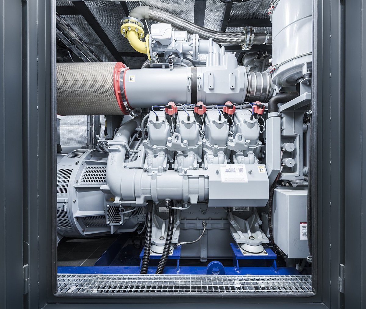 Kogenerační jednotka KE - MTUNG 1000 v Náchodě.
gentec.cz/reference