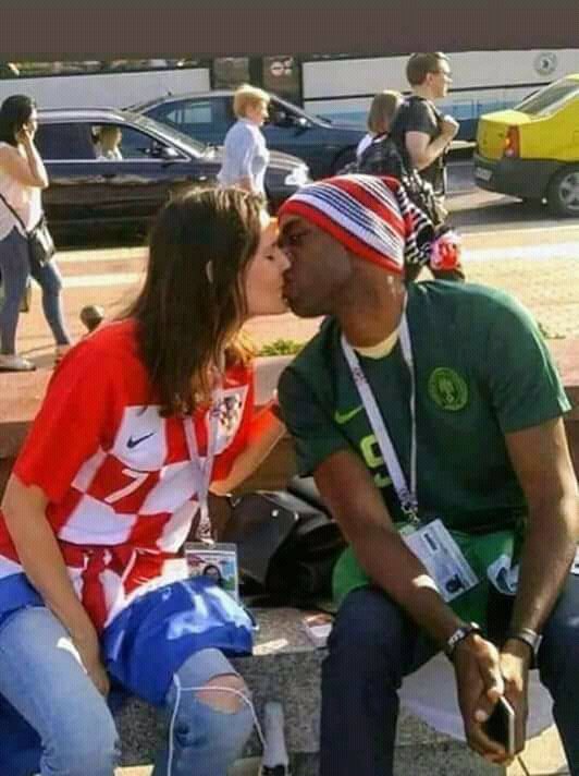 NGfooty's tweet photo. Made in Russia! #CRONGA 💕 #Nigeria #Croatia https://t.co/dM3Tc1pZXH
