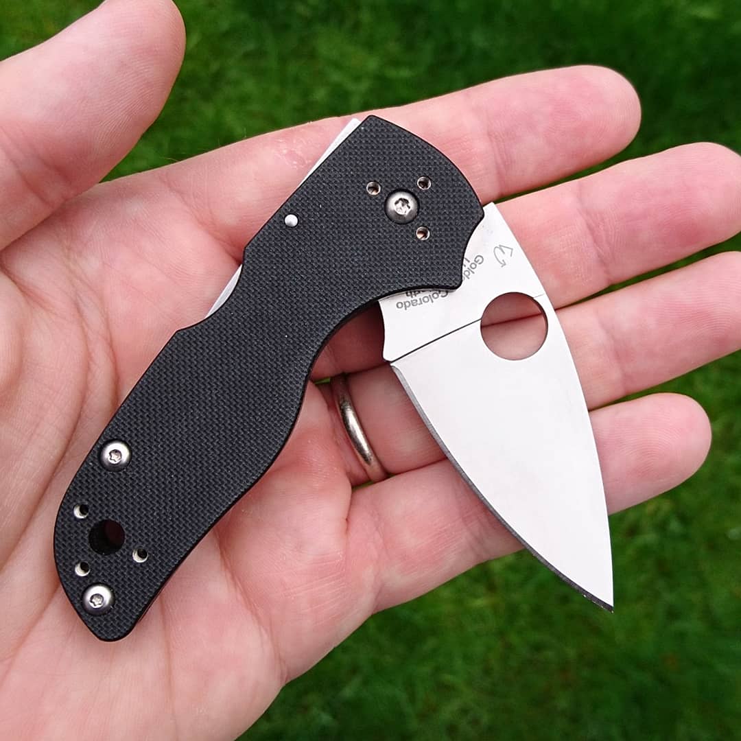 spydercollector's tweet photo. Spent another wonderful #spydercosunday with my #spyderco #lilnative #backlock. https://t.co/McrBOZ7AsE