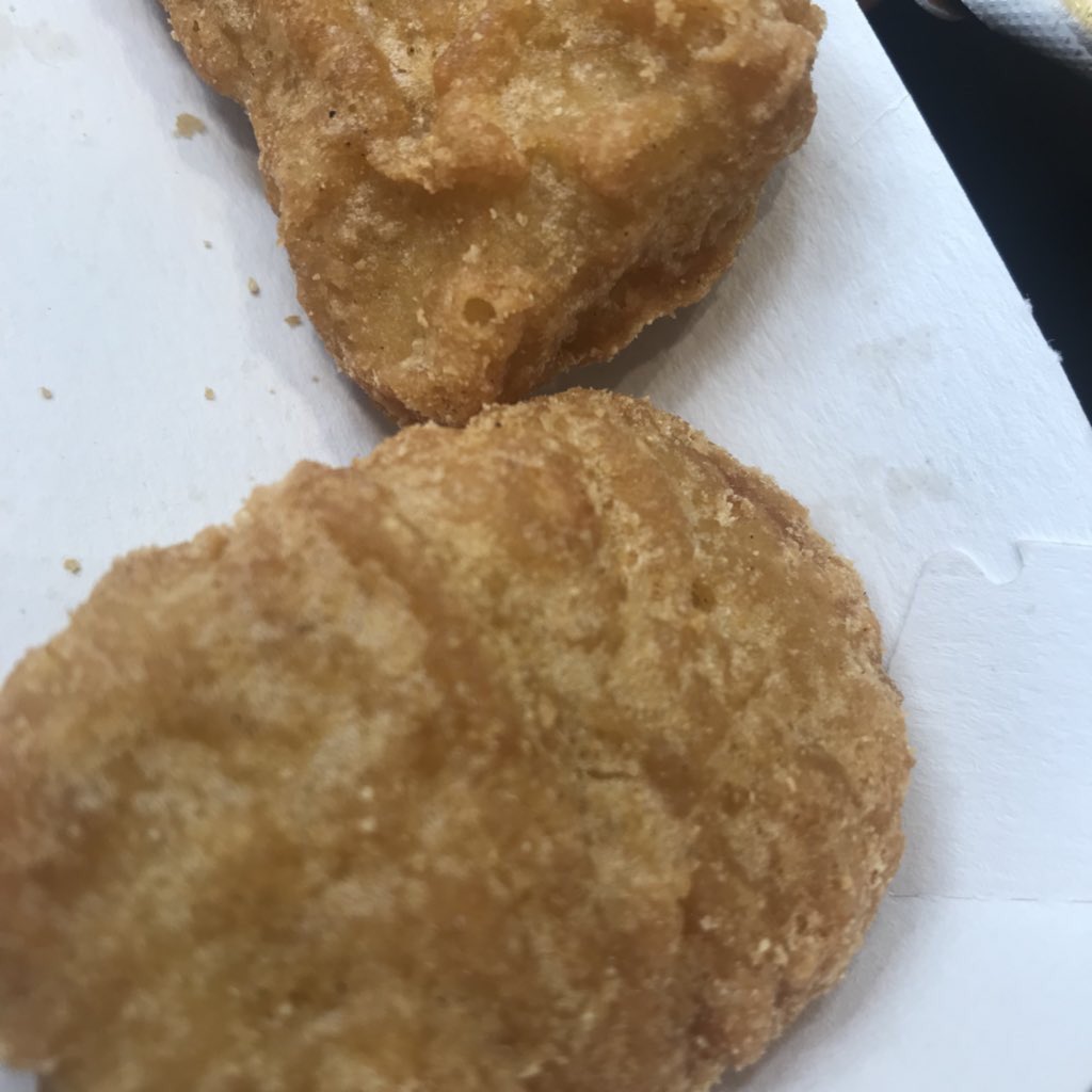 ChickNuggQueen's tweet photo. A high score submission today! ‘9/10 Great crunch’ short and simple but says it all. Glad people are enjoying nuggs on this fine Sunday https://t.co/DFzwxD9Mxw