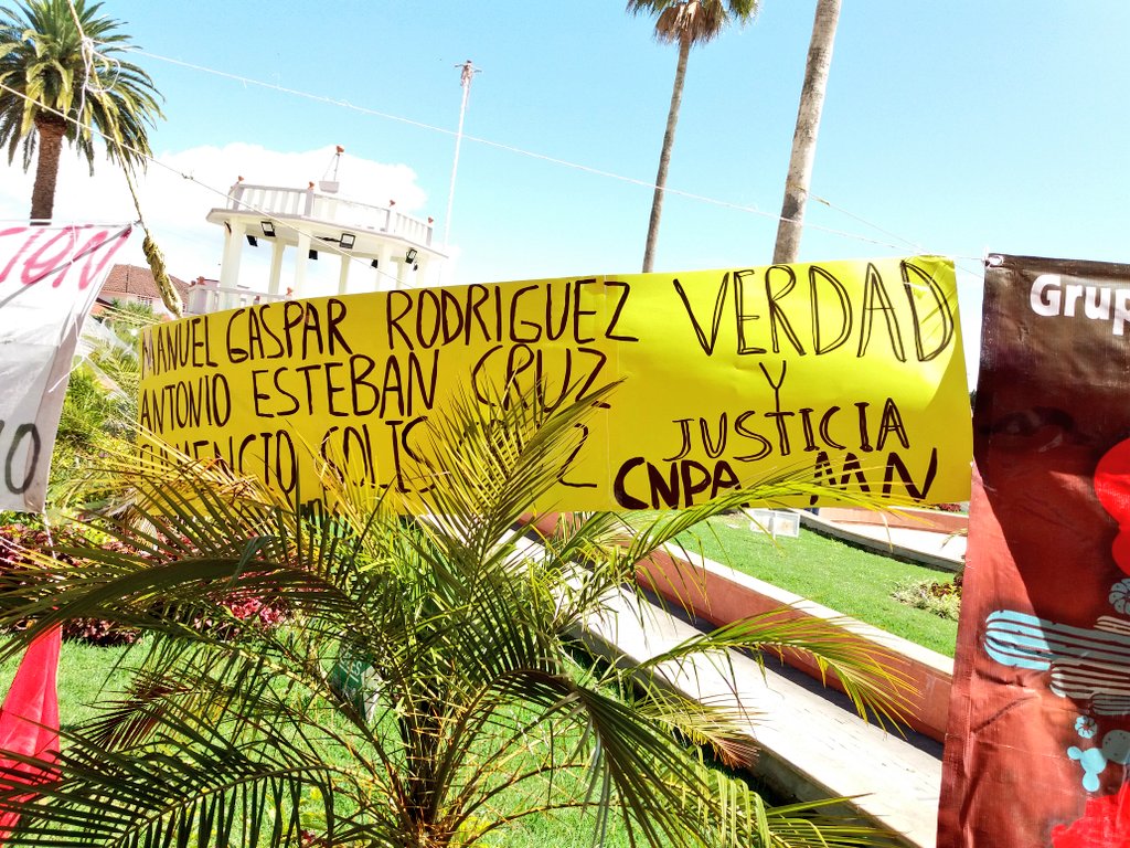 MIOCUPCNPAMN's tweet photo. En la 25 Asamblea del @COTICuetzalan, seguimos exigiendo verdad y justicia para nuestros compañeros asesinados

#ManuelGasparJUSTICIA https://t.co/DBMrGO3ZnT