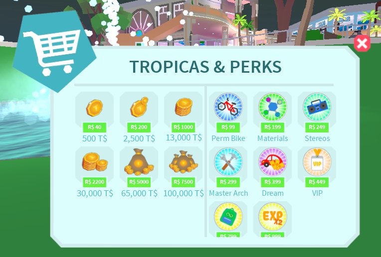 Undermywheel On Twitter Another Sneak Peek Of The New User Interface For Tropics Paradise Beta Tropicsparadise Roblox Robloxdev Design Concept By Joebpng Game Pass Icons By Phantommisty Https T Co Pfmkonld0d - vip roblox gamepass icon