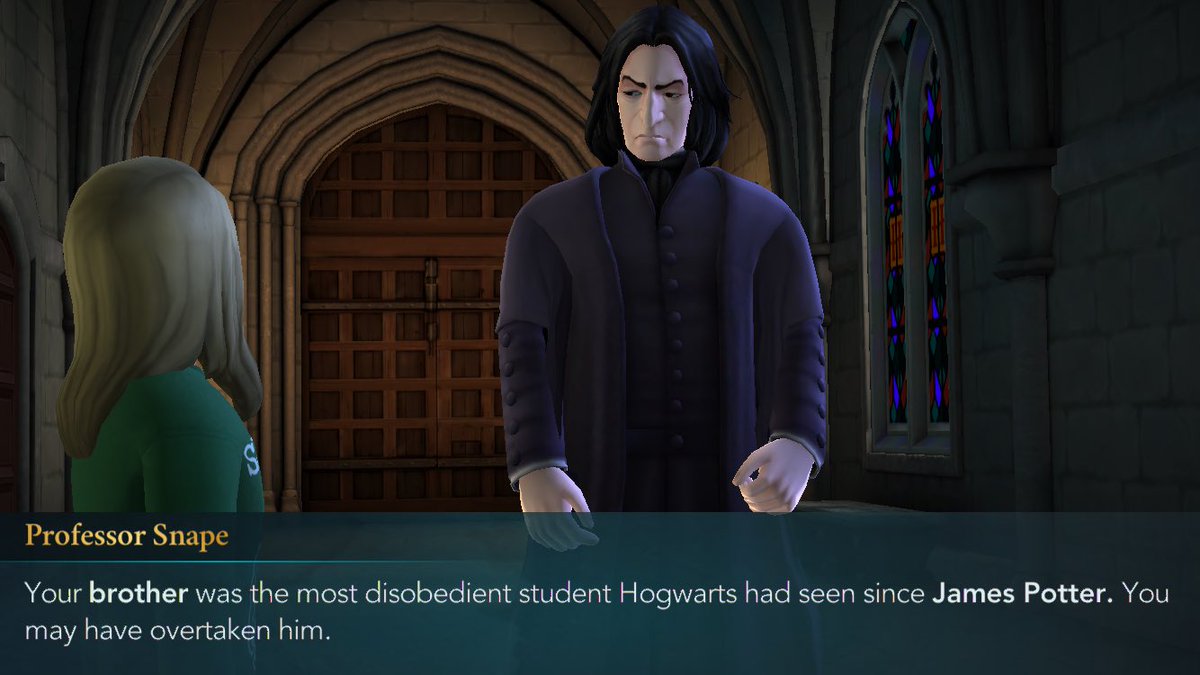 || It’s 2018 and Snape is still as bitter as ever about James.