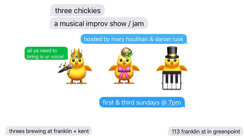 eatpraylusk's tweet photo. Tonite!!! We have @benwassertweet @MimiontheHoops @itpetervalenti @sefasays and MORE !!! Open sign ups and RLY fun! 7 PM 113 Franklin St. #BringDad ๐ https://t.co/j7j0wyLNki