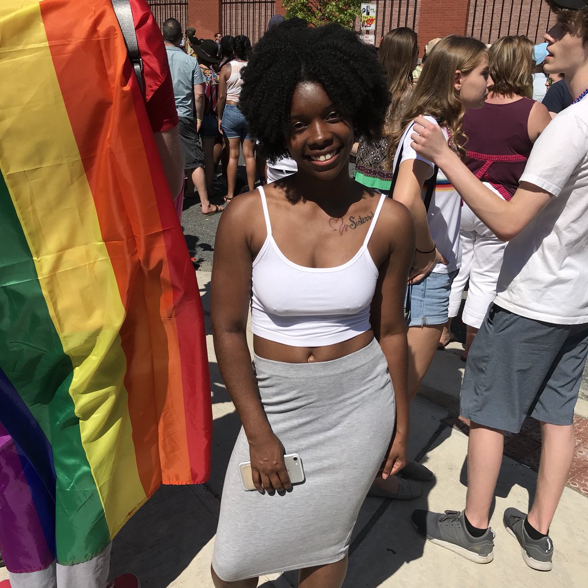 MusicYourMINE's tweet photo. There’s thing 1 and thing 2, then there me. My lor baby’s. #Pride2018 #pridebaltimore #Pride https://t.co/KbY6SU1e8v