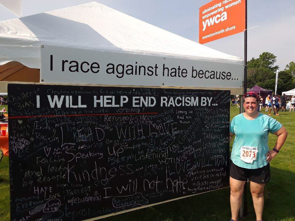 ddanno77's tweet photo. That’s the hottest (and possibly slowest) #5k that I’ve ever run, but I did it! #RAH2018 https://t.co/NHikH9KdsD