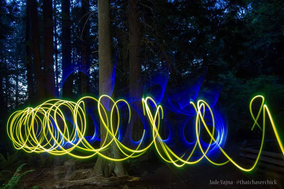 JadeVajna's tweet image. Went to a photography Meetup last night at #LighthousePark. Did a bit of light painting. I had never done it before.. So much fun! #photography #Lightpainting #meetup