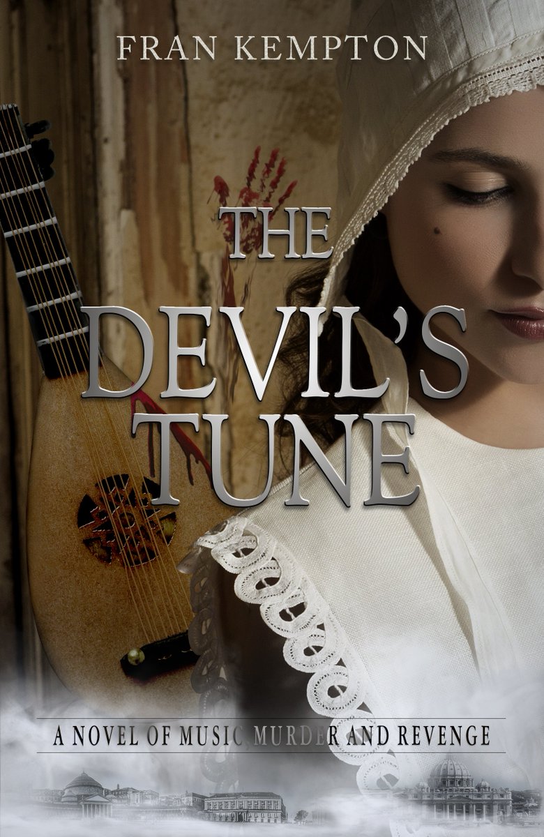 The Devil's Tune is out now-murder,music and revenge in 16th century Italy! Written by my alter ego,Fran Kempton.